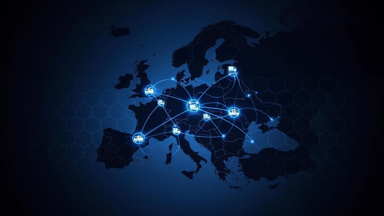 Vizuelni prikaz globalnih logističkih ruta